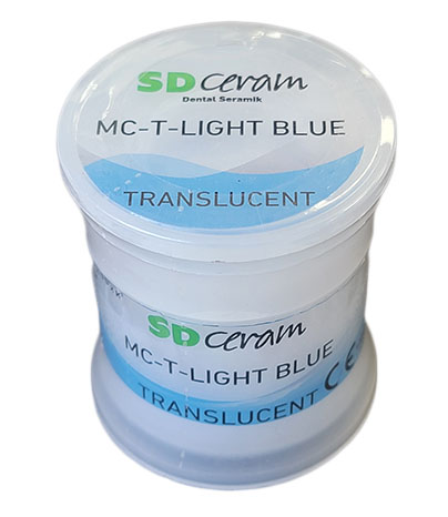 MC Translucent T-Light blue 20 gr