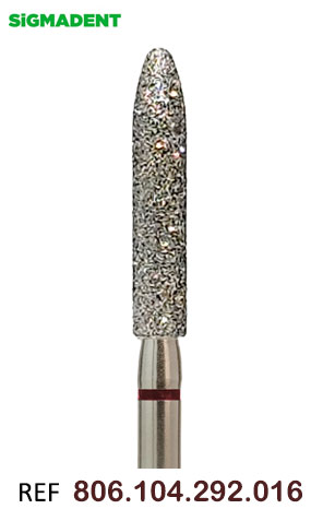 FREZE DE DIAMANT Igde 31 mm  roșu