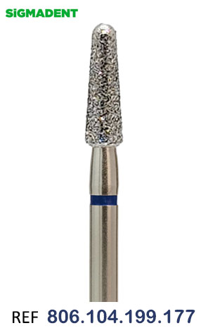 FREZE DE DIAMANT Bullet-27mm Albastru
