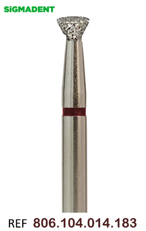 FREZE DE DIAMANT  B.-Tubercle-33 mm-roșu