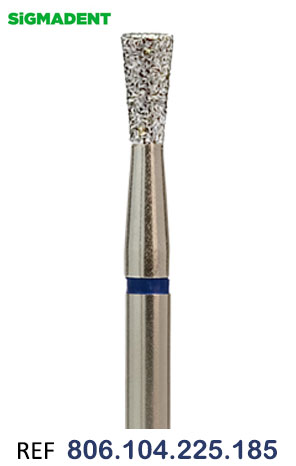 FREZE DE DIAMANT B.-Rev. Tapered-30 mm Albastru