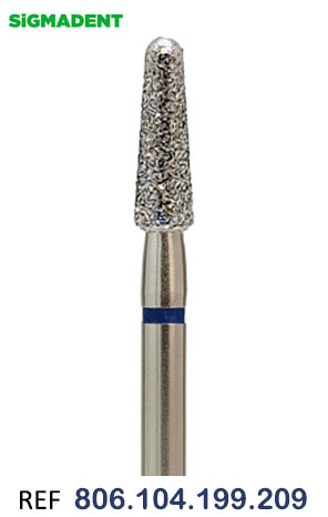 FREZE DE DIAMANT K.F. Mermi-33 mm Albastru