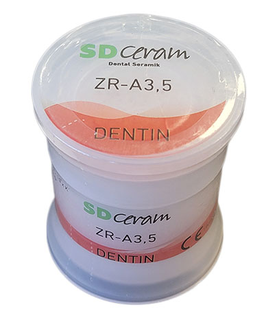 ZR - A3.5 DENTIN 50 gr